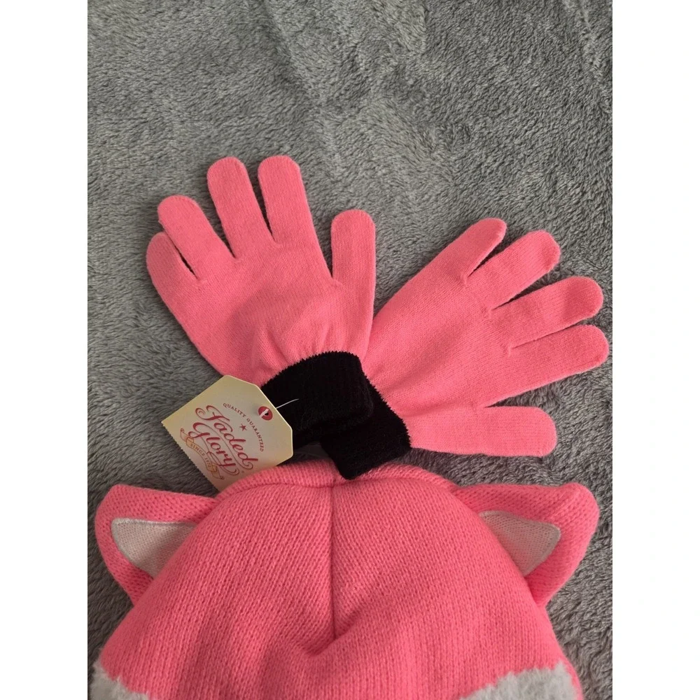 2 NWT Toddler Hat And Gloves Set Childrens Place & Faded Glory